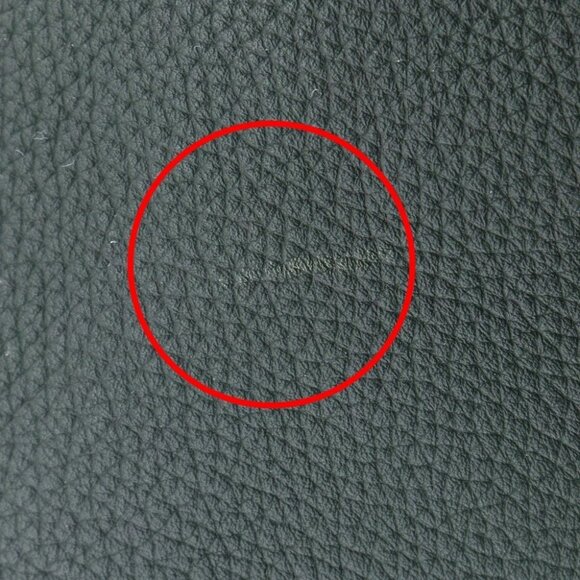 HERMES Sherpa PM Backpack Daypack vintage Green leather unisex - Picture 8 of 13